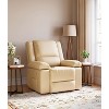 Power Lift Recliner Chair, Heat & Massage, Heavy Duty Faux PU Electric Lift Recliner for Elderly & Mobility Impaired, Adjustable Back & Legs - 2 of 4
