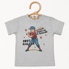 The Juniper Shop Wanna Be A Baller Shot Caller Toddler Short Sleeve Tee - 2 of 4