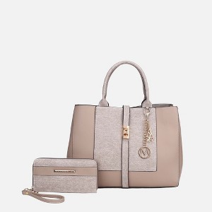 MKF Collection Yola Women’s Tote Bag and Wallet set by Mia K - 1 of 4