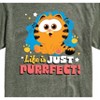 Men's - Garfield - Life Is Just Purrfect Short Sleeve Graphic T-Shirt - 2 of 4