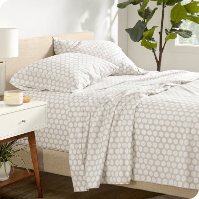 Printed Pattern Microfiber Sheet Set by Bare Home