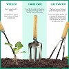 SCUDDLES Garden Tool Set with Tote Bag, Stainless Steel Outdoor Hand Tools, Gloves, Shears, Rake, Shovel, Transplanter - 9-Piece Set - 2 of 4