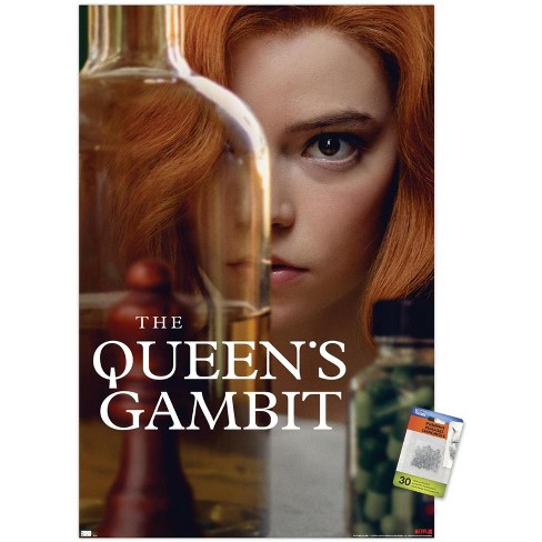  Trends International Netflix The Queen's Gambit-Key Art Wall  Poster, 22.375 in x 34 in, Unframed Version : Home & Kitchen