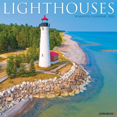 2022 Wall Calendar Lighthouses - Willow Creek Press