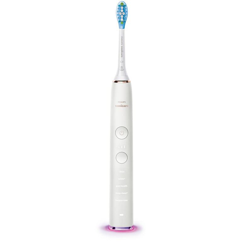 Philips Sonicare Diamond Clean Smart Electric Rechargeable Toothbrush for Complete Oral Care, 9500 Series - HX9924/61, Rose Gold, 4 of 8