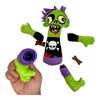 Zombie Dog Toy Funny Undead Body Parts Stuffed Chew Toy For Puppies - Crazy Dog Dog Toy - 2 of 4
