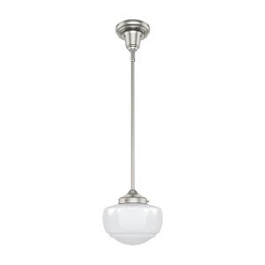 Hunter Fans Saddle Creek 1 - Light Pendant in  Brushed Nickel - 1 of 1
