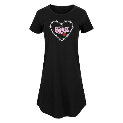 Women's - Bratz - Bratz Original Logo Graphic T-shirt Dress