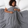 50"x70" Sherpa Weighted Blanket with Removable Cover - Room Essentials™ - image 4 of 4