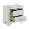 NicBex Nightstand with Drawers,1pc Side Table with Pulls  and Multi -colored Finish,Bedside Table for Bedroom,Living Room - 3 of 4