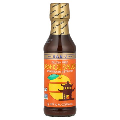San-J Gluten Free Asian Glaze & Stir-Fry Orange Sauce 10 fl oz