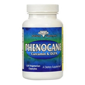 OxyLife Phenocane Curcumin & DLPA Capsule, 120 Ct - 1 of 3