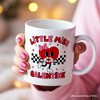 Little Miss Galentine Mug, Single Women Pink Valentine's Day Gift (Non-Custom Only)| OrnamentallyYou - 3 of 4