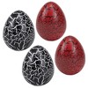 Class Collections Surprise Growing Dragon Hatch Egg Kids Novelty Toy - Pack of 4, Black and Red - 2 of 4