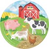 Creative Converting Farm Animals Birthday Party Plates and Napkins 48ct - 3 of 4