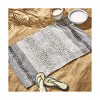 tagltd Gradation Grey Stripe Plastic Woven Rug, Indoor Mat, 24L x 36W Inches. - 2 of 2