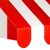 Beistle 3-D Red & White Awning Wall Decoration, 24.75" x 8.75", (2/Pkg) Multicolored - 4 of 4
