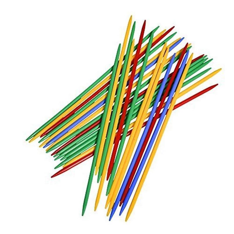 Point Games Giant Pick Up Sticks Game in Lucite Storage Can, 9 3/4" Long, Great Fun Game for All Ages.�, 4 of 5