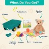 B. toys Teddy Bear, Board Book & Picnic Set - Happyhues Cara Mellow Bear - 4 of 4