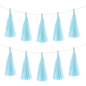 Unique Bargains Party Decoration Reusable Strong Rope Tassel Garland Banner 20 Pcs - 1 of 4