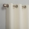 Sora Casual Textured Light Filtering Grommet Top Curtain Panel - No. 918 - 2 of 4