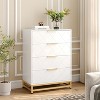 Dresser for Bedroom , TV Stand Dressers Chest of Drawers for Living Room Hallway Entryway - 2 of 4
