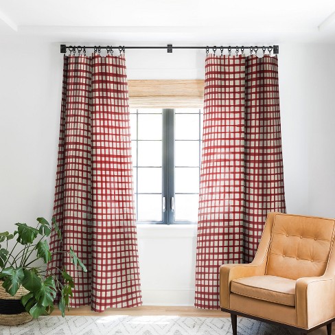 1pc Blackout Window Curtain Panel - Deny Designs : Target