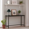 SUGIFT Console Table Modern Entryway Table - 3 of 4