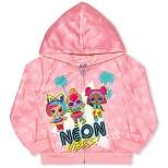 Girl's LOL Surprise Zip Up Fashion Hoodie Jacket For Kids