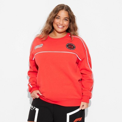 Women's Formula 1 Graphic Sweatshirt - Red