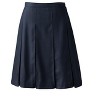 Lands' End Lands' End School Uniform Women's Solid Box Pleat Skirt Top of Knee - 3 of 3