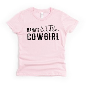 The Juniper Shop Mama's Little Cowgirl Girls Short Sleeve Tee - 1 of 2
