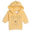 Disney Classics Winnie the Pooh Mickey Mouse Minnie Mouse Hoodie Bodysuit and Pants 3 Piece Outfit Set Newborn to Infant - image 3 of 4