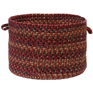Colonial Mills Midnight Utility Basket, 18 by 12-Inch, Burnt Brick - 1 of 1