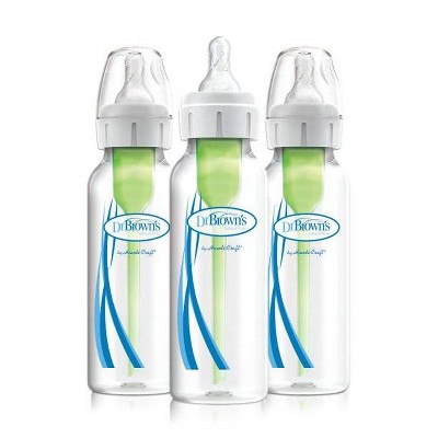 Dr. Brown's Options+ Anti-Colic Baby Bottle - 8oz/3pk