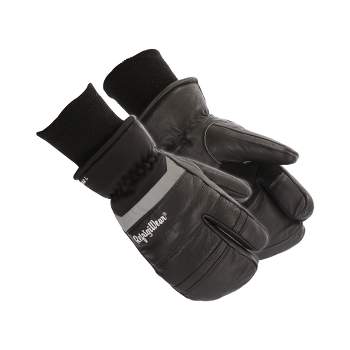 Refrigiwear Warm Fleece Lined Fiberfill Insulated Cowhide Leather Work  Gloves (gold, Medium) : Target