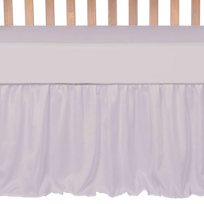Trend Lab Simply Blush Baby Nursery Crib Bedding Set - 3pc, 5 of 9
