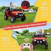 JOYRACER 24V 2-Seater Ride-On Truck for Kids, 4x200W Motors, Electric Toys Car w/ 4 Wheels Spring Suspension, LED, 3 Speeds, Bluetooth Music - 4 of 4