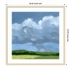 Amanti Art Lush Terrain VI by Victoria Barnes Wood Framed Wall Art Print - 4 of 4