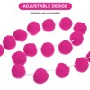 Unique Bargains Party Decorative Polyester Yarn Pom Pom Ball Garlands 4 Pcs - 3 of 4