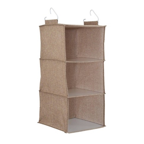 6 Shelf Hanging Closet Organizer Gray - Room Essentials™