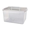 The Lakeside Collection Clear Storage Box with Handle - 4 of 4