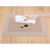 REGALWOVEN Kitchen Dining Table Decoration Washable Heat Resistant Wipeable PVC Placemats 8 Pcs - 3 of 4