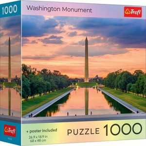 Trefl Red Washington Monument 1000 piece puzzle - 1 of 3