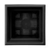 Bloem Veranda Deck Box Planter Square: 18" - Black - 2 of 4