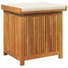 vidaXL Cushion Box Cream white, Woodgrain - 2 of 4