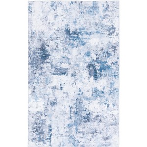 Santa Monica STM872 Power Loomed Machine Washable Skid-Resistant Indoor Rugs - Safavieh - 1 of 4