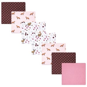 Luvable Friends Little Treasure Flannel Receiving Blankets 7pk - 1 of 2