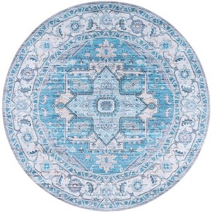 Martha Stewart Traditional MSRW113 Machine Washable Skid Resistant Power Loomed Indoor Rugs - 1 of 4