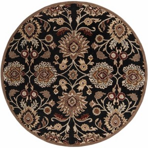 Hauteloom Conesus 1053 Hand Tufted Black Wool Rug - 1 of 4